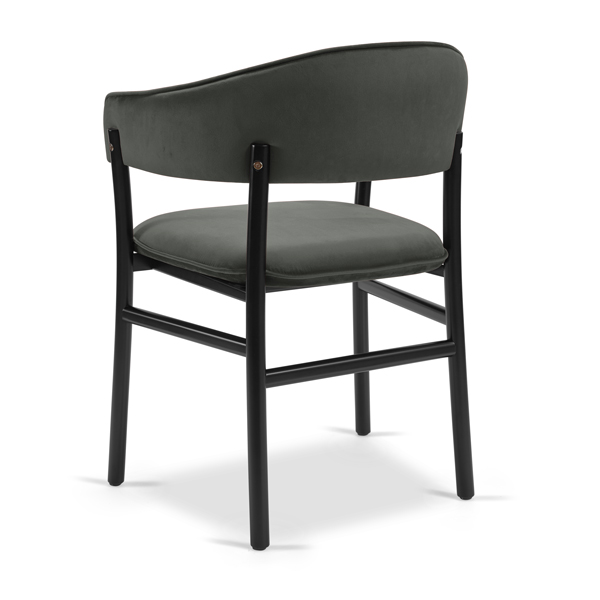 Noa Armchair dining social spaces back view